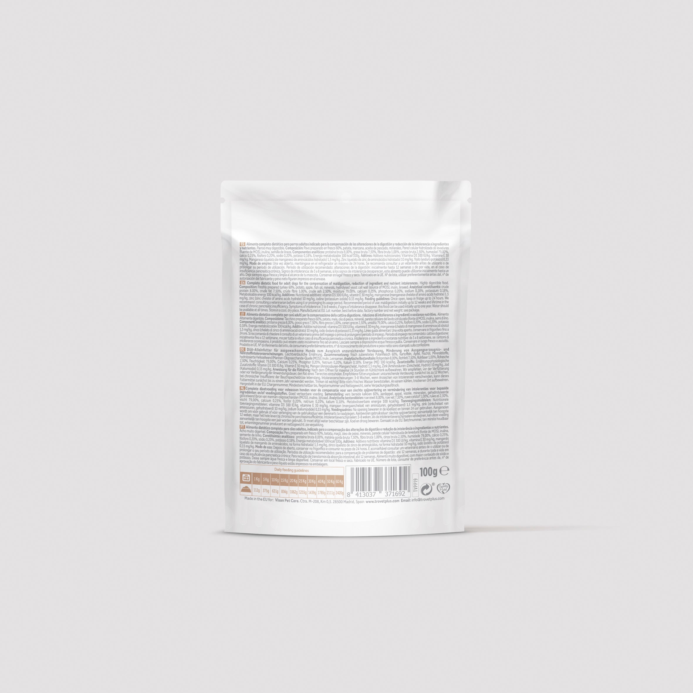 Intestinal - Fresh turkey - húmedo para perros