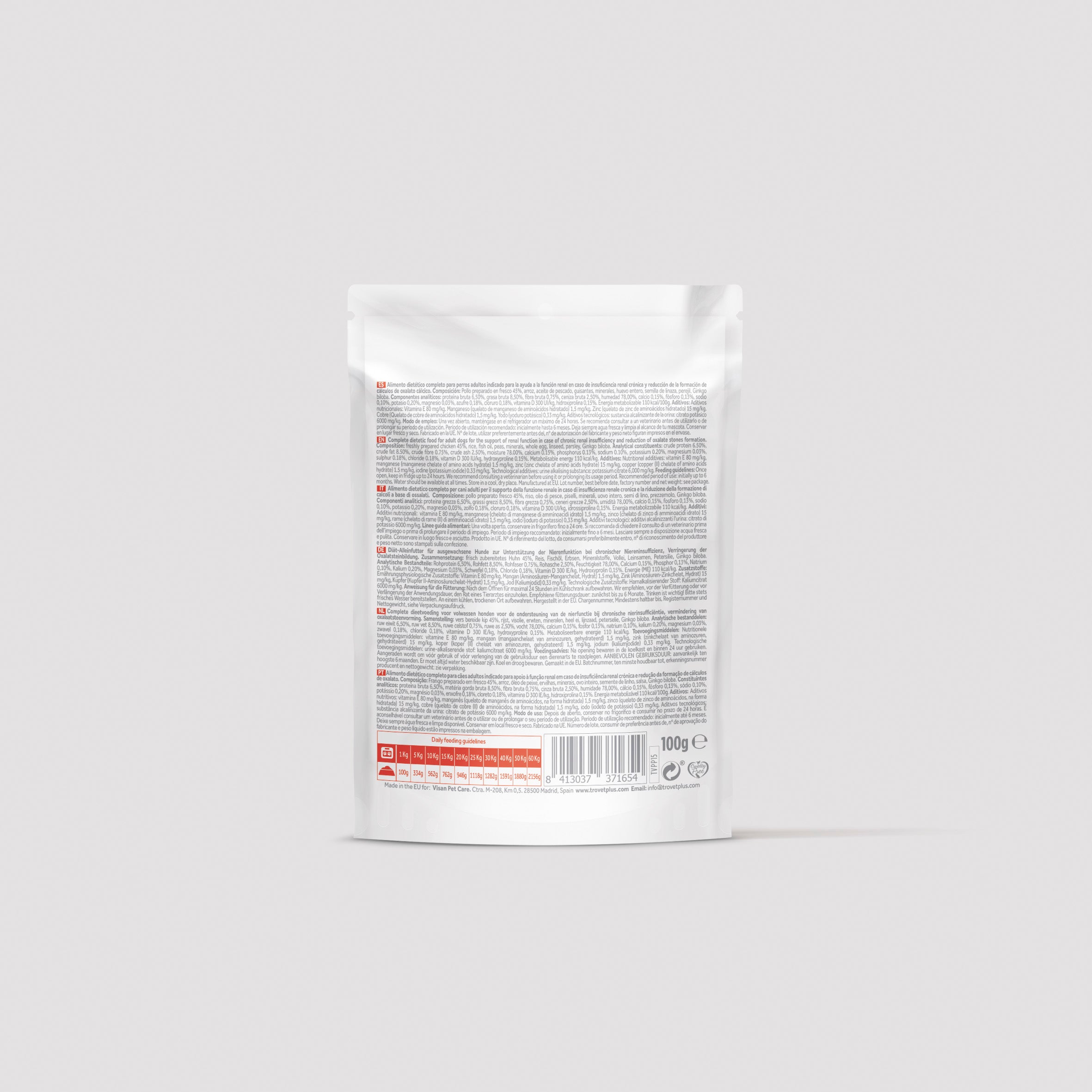 Renal & Oxalate - humide pour chiens