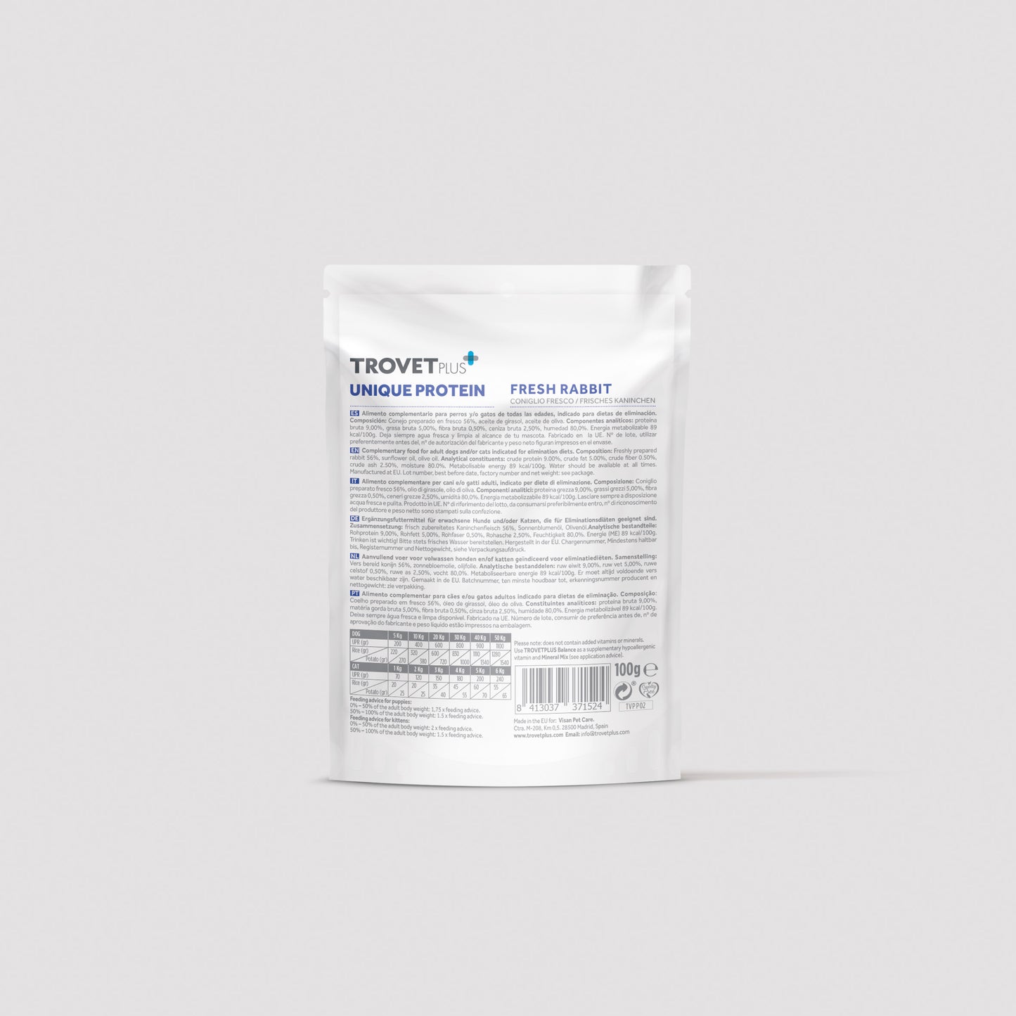 Unique protein - Fresh Rabbit