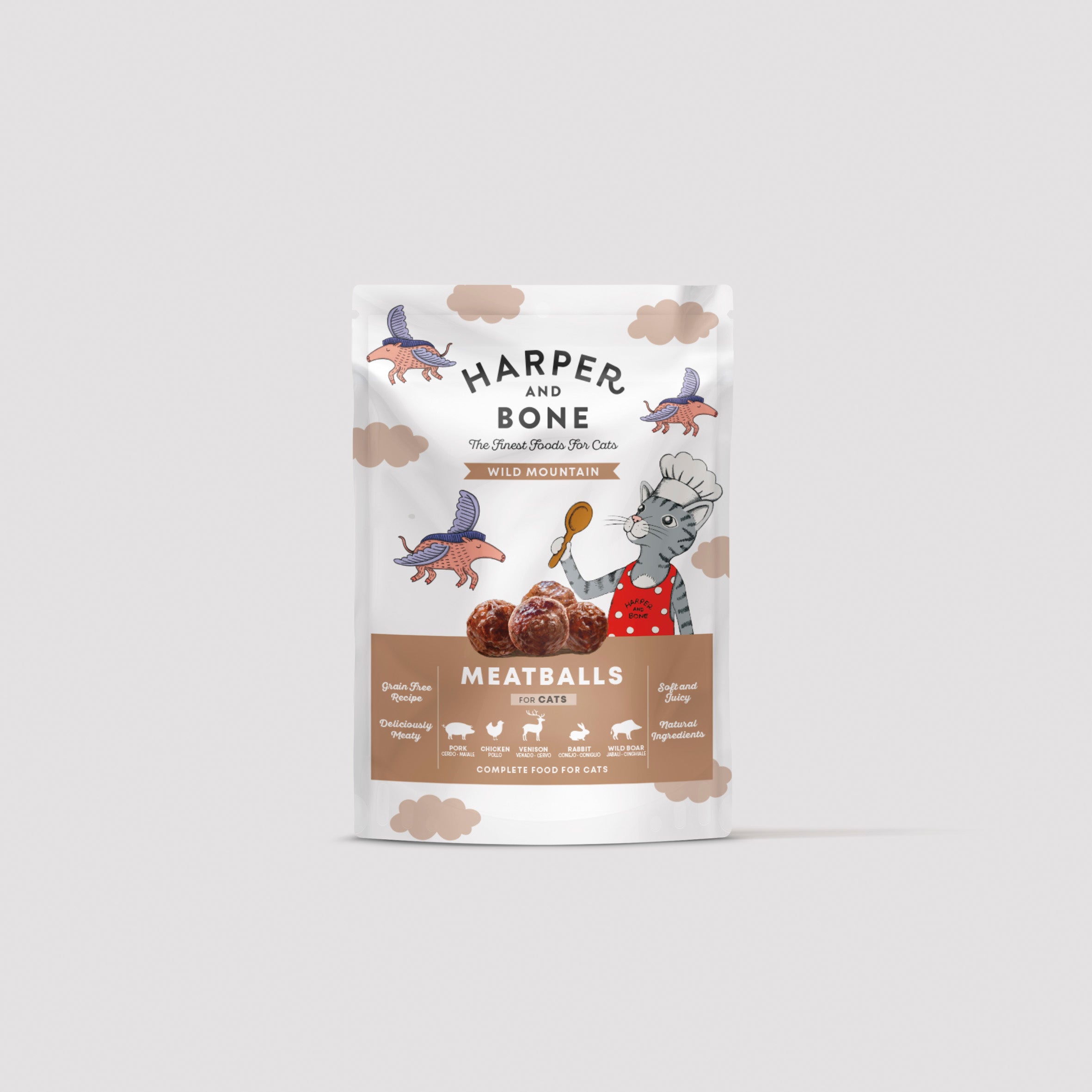 Albóndigas para gatos - Wild mountain