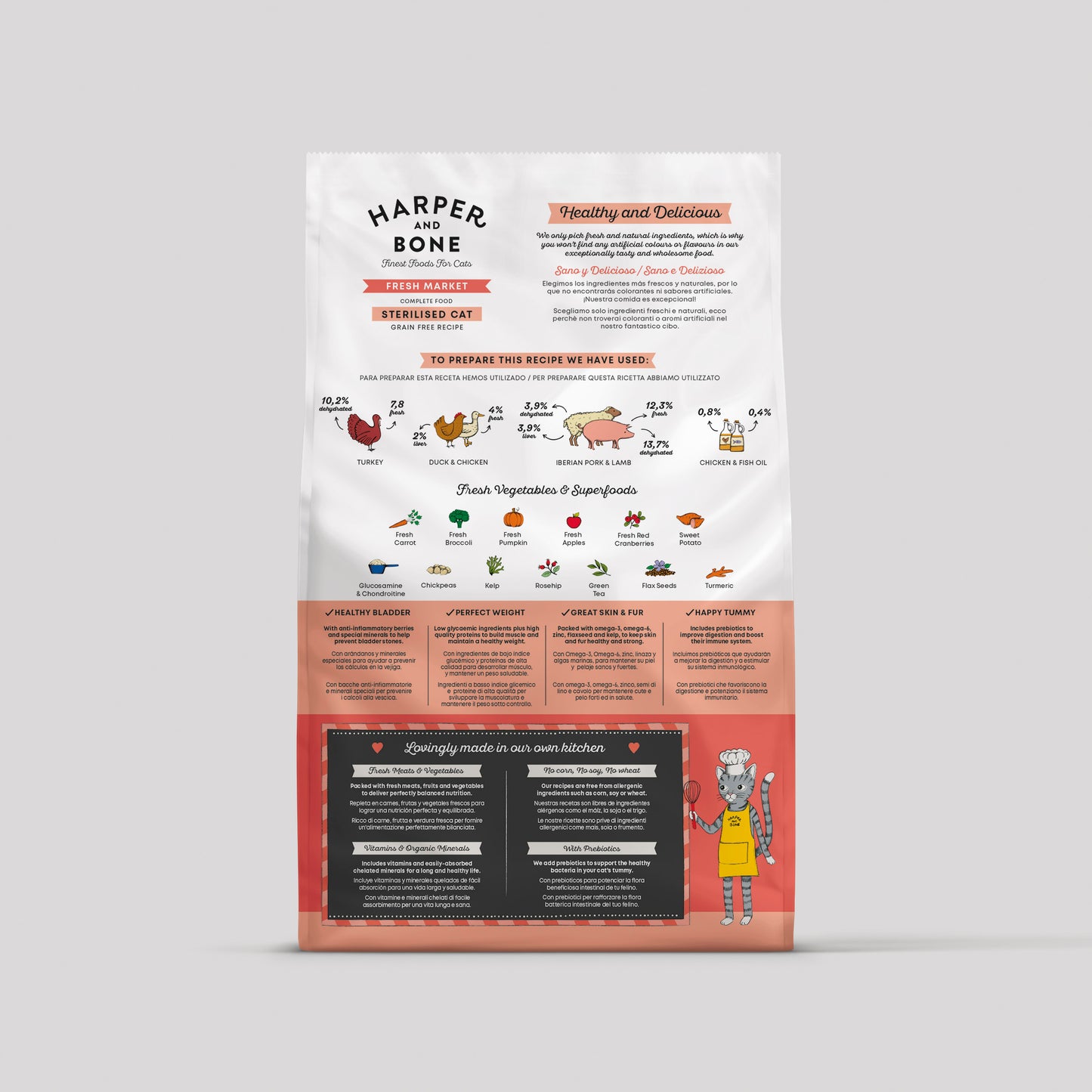 Sterilised cat - Fresh Market