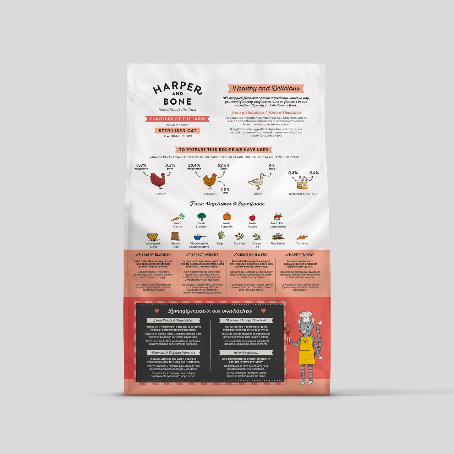 Sterilised cat - Flavours of the farm