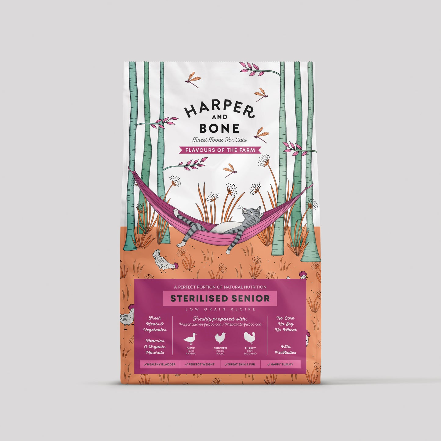 Sterilised senior - Flavours of the Farm