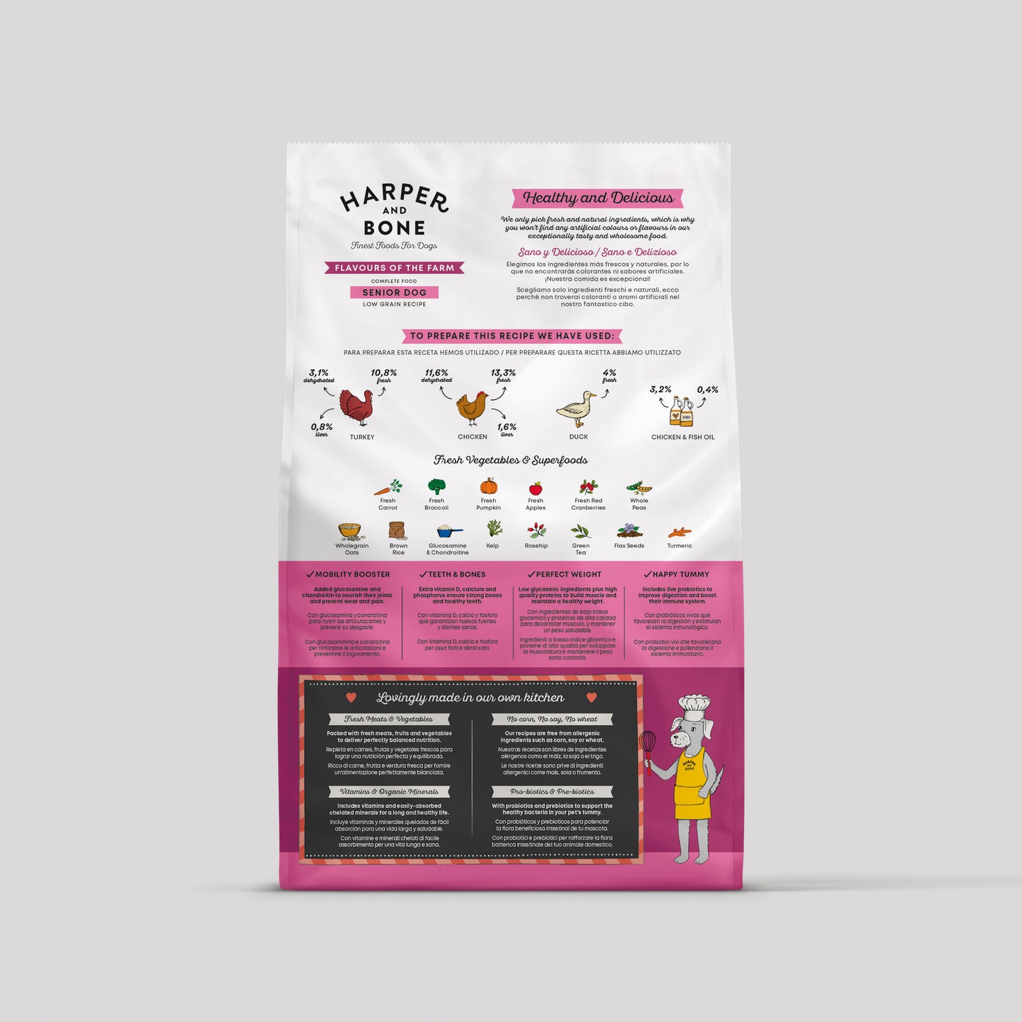 Senior dog - Flavours of the Farm