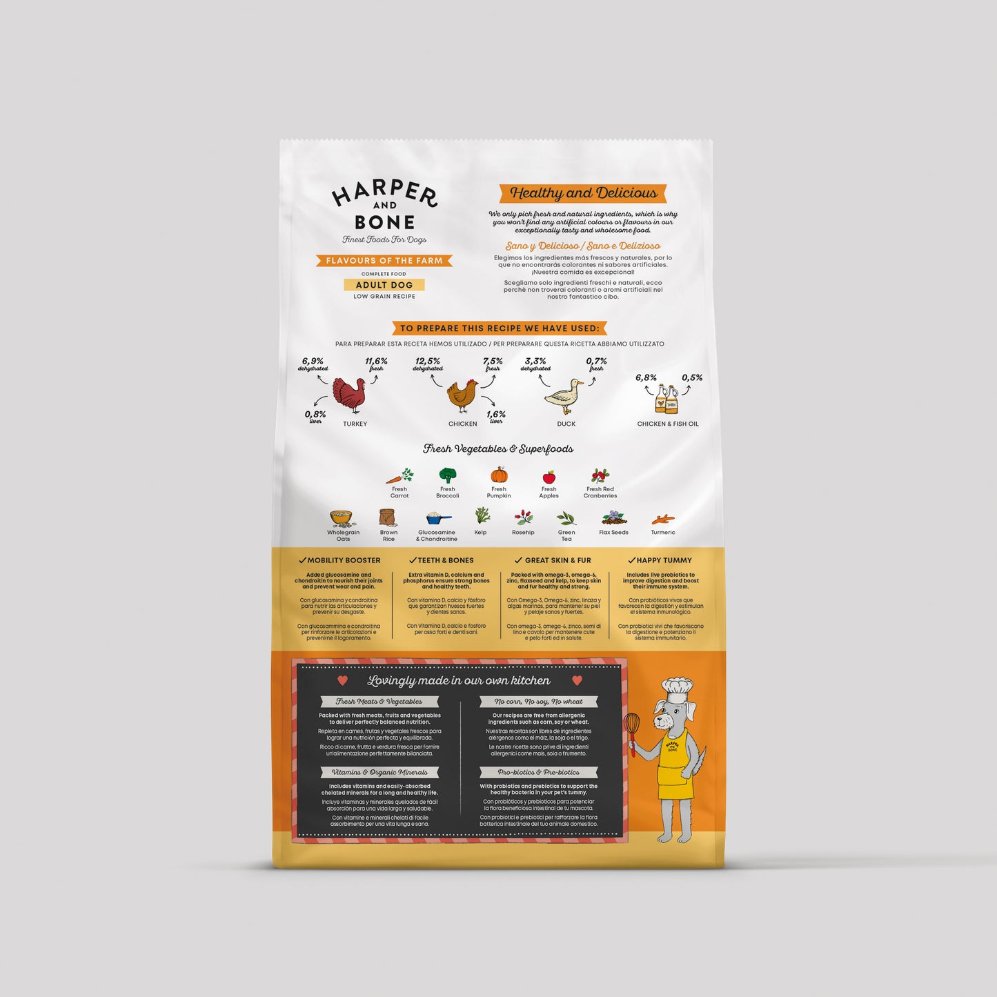 Adult dog - Flavours of the farm