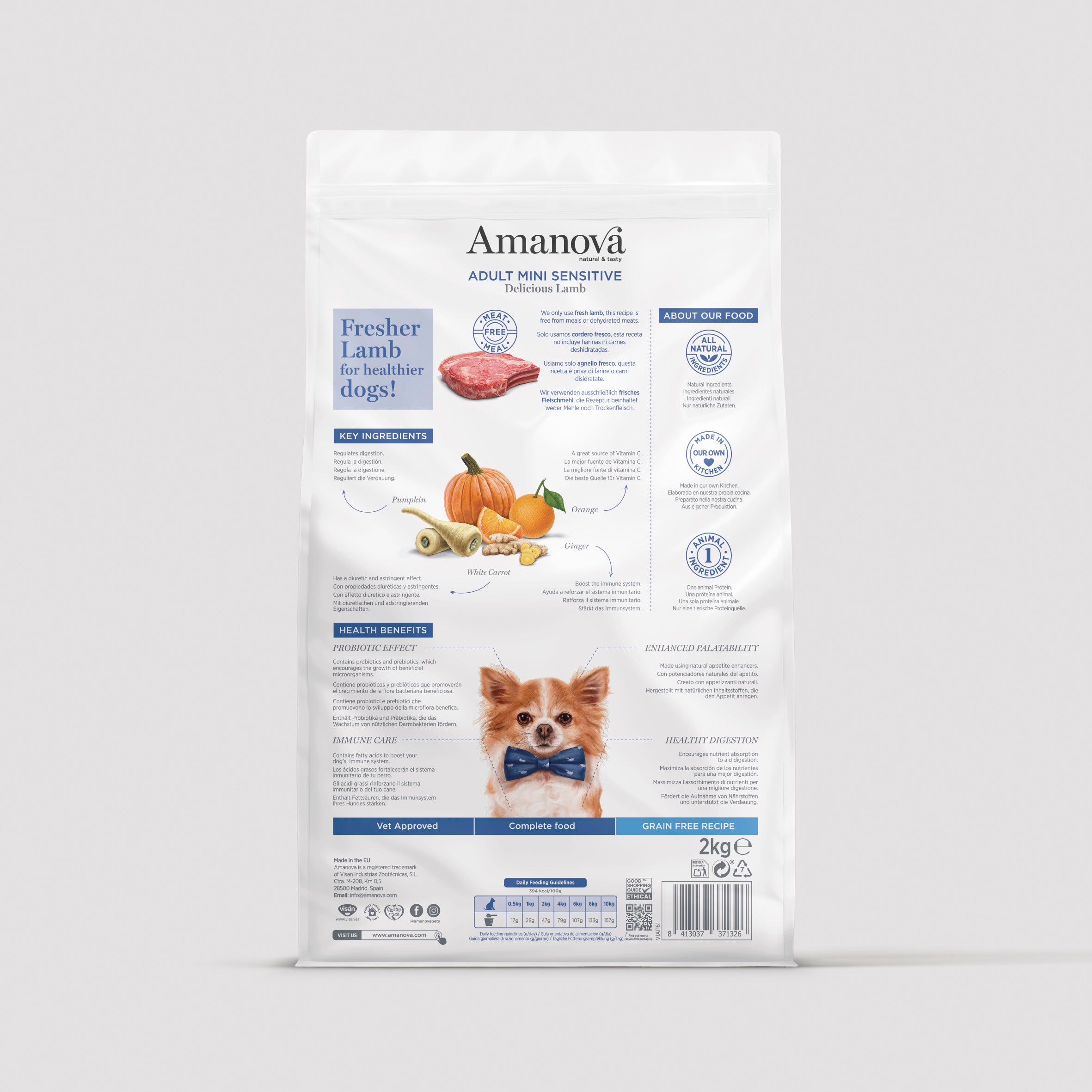Hypoallergenic grain free food for dogs | Amanova – Onlyfresh.com