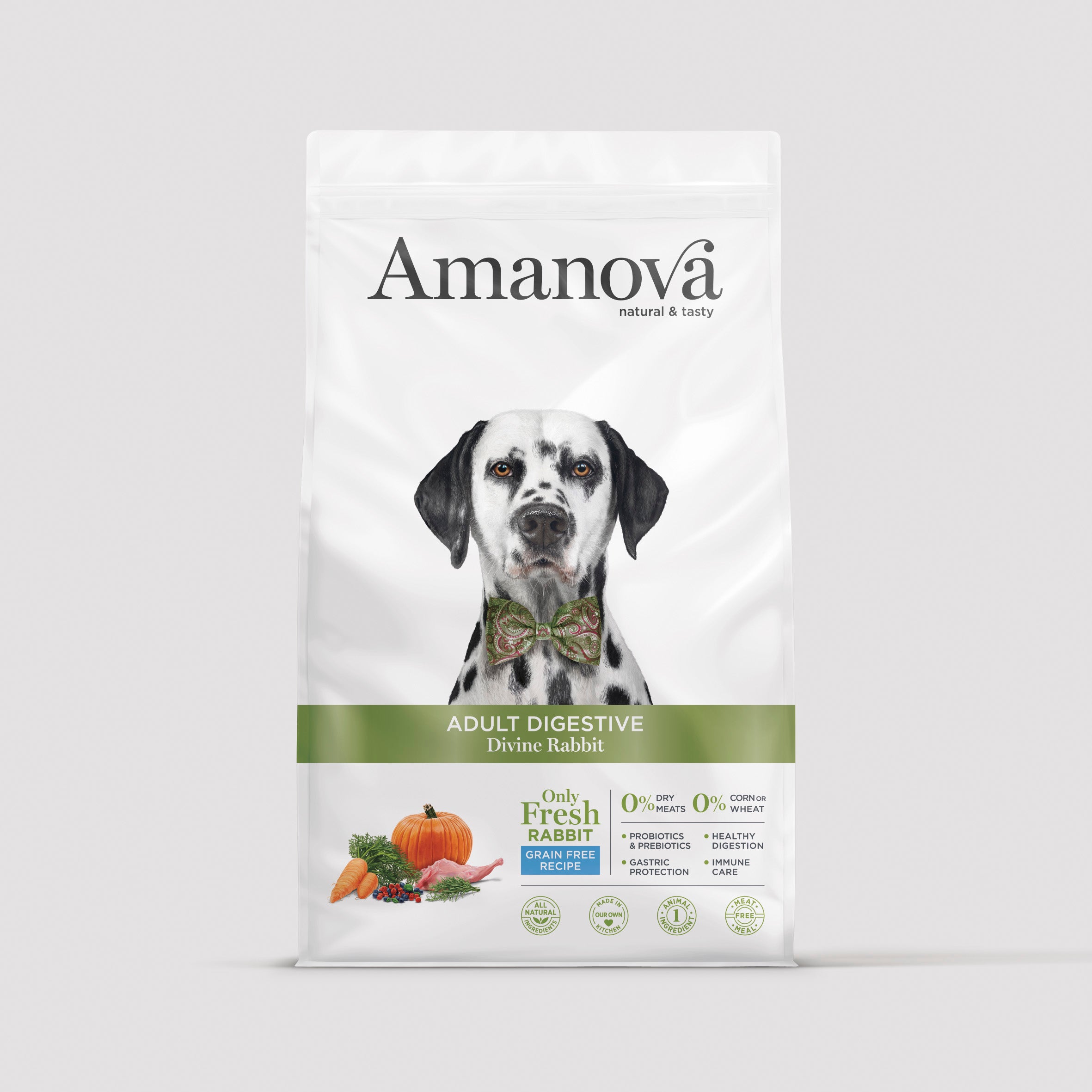 Amanova ADULT DIGESTIVE アマノバドッグフード Grain free rabbit food for dogs | Amanova – Onlyfresh.com