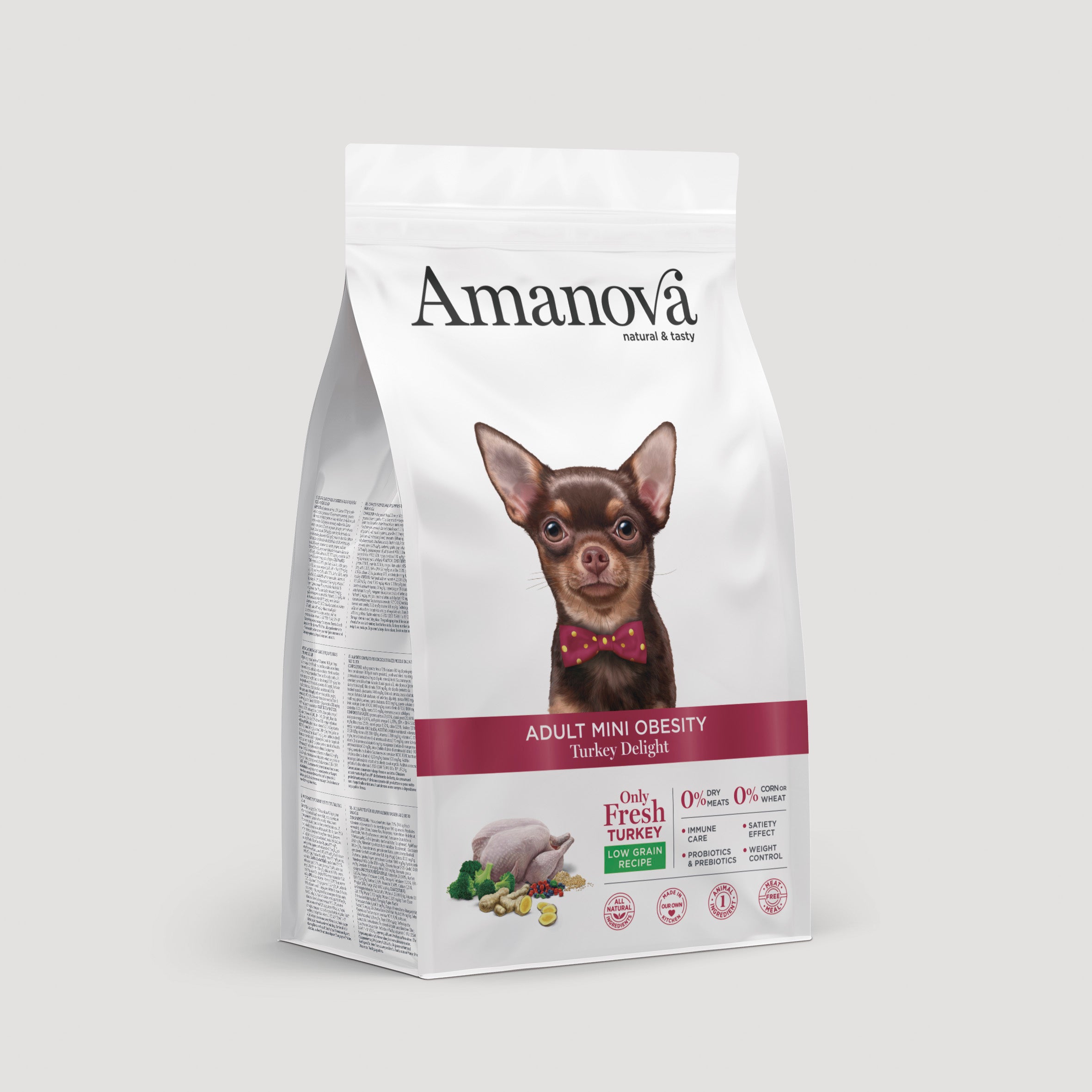 Light turkey food for adult dogs | Amanova – Onlyfresh.com
