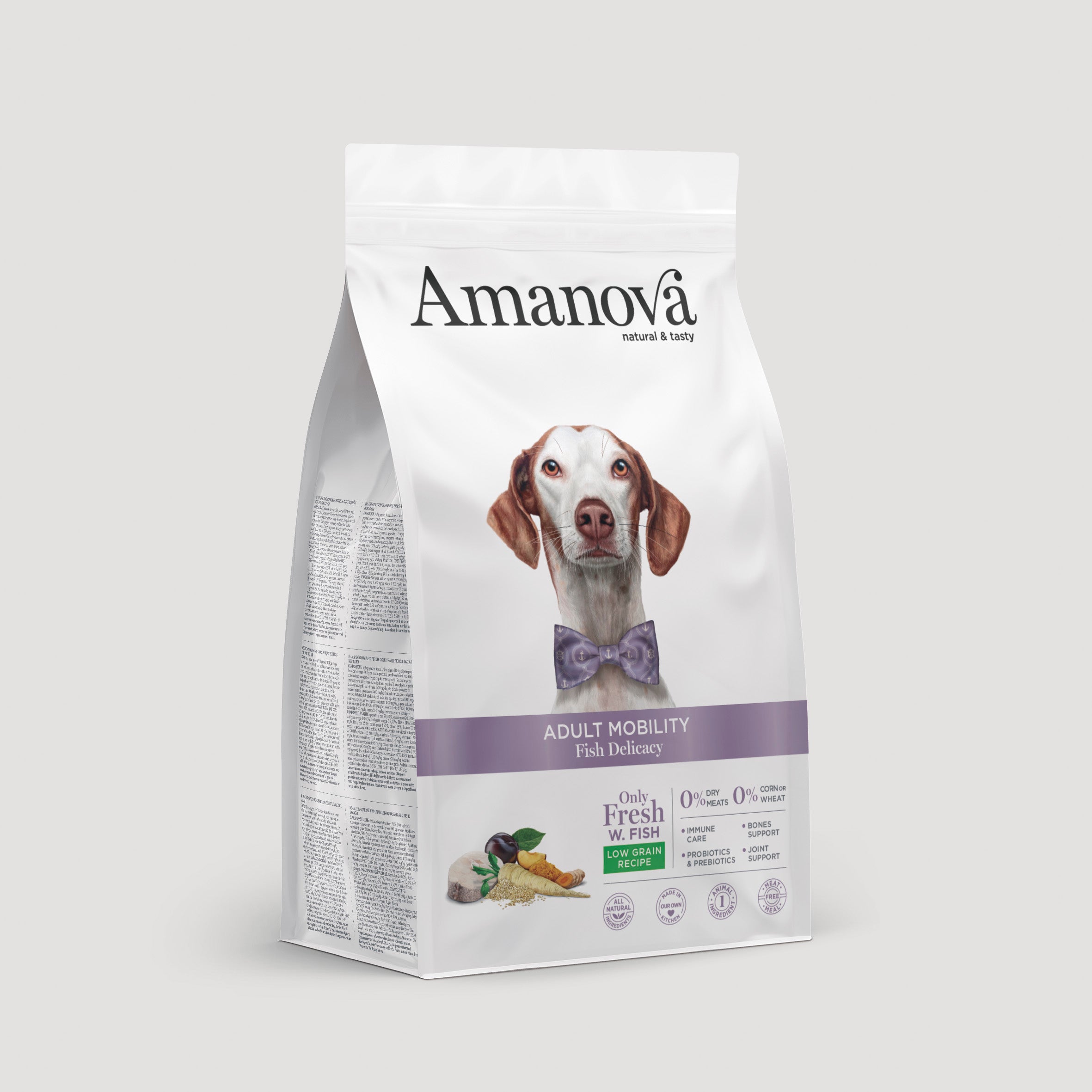 Natural white fish food for adult dogs | Amanova – Onlyfresh.com