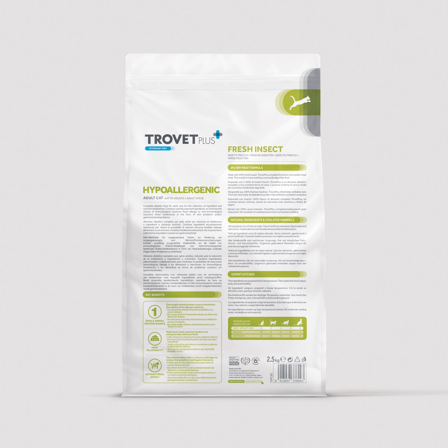 Hypoallergenic - Fresh insect - para gatos