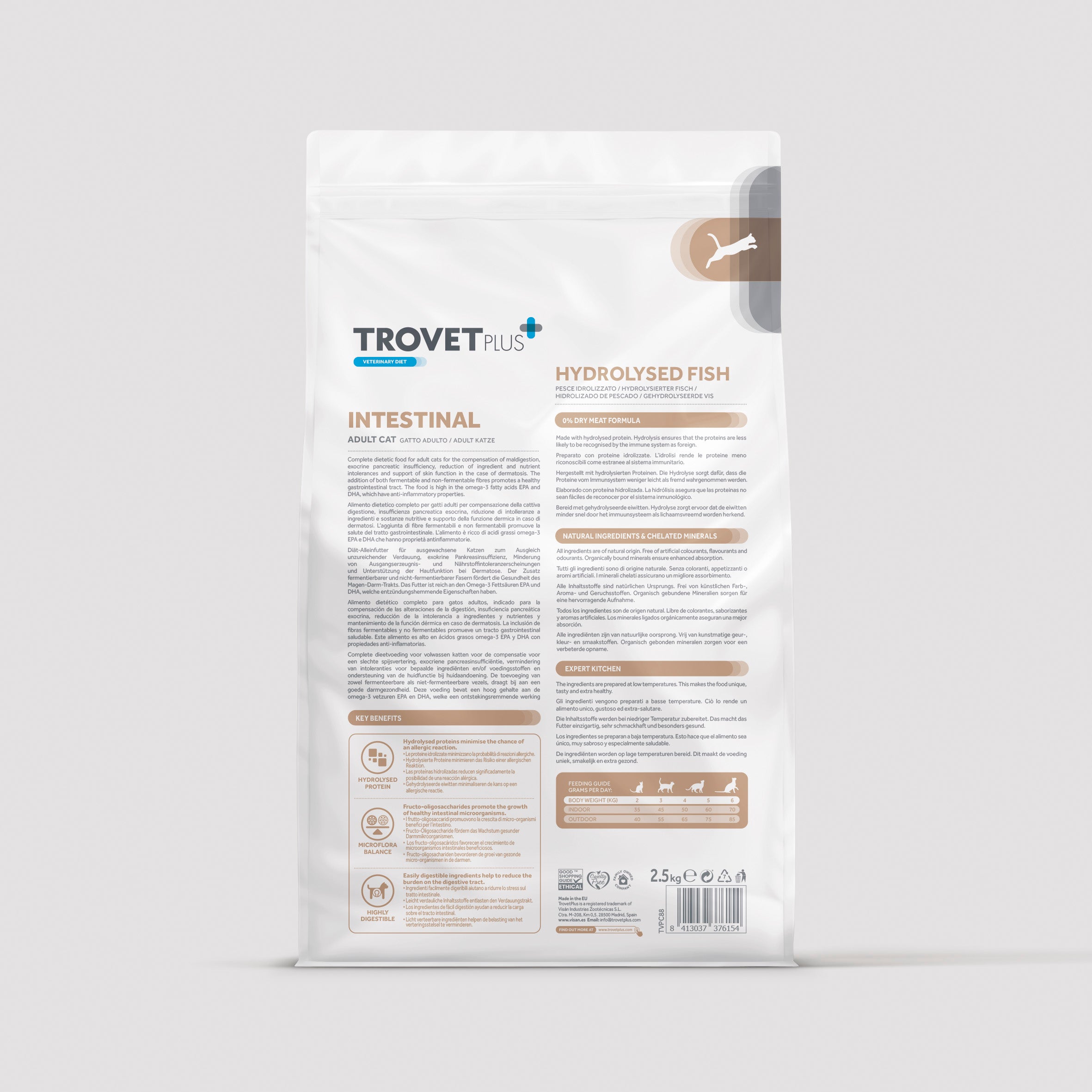 Intestinal - Hydrolised fish - para gatos