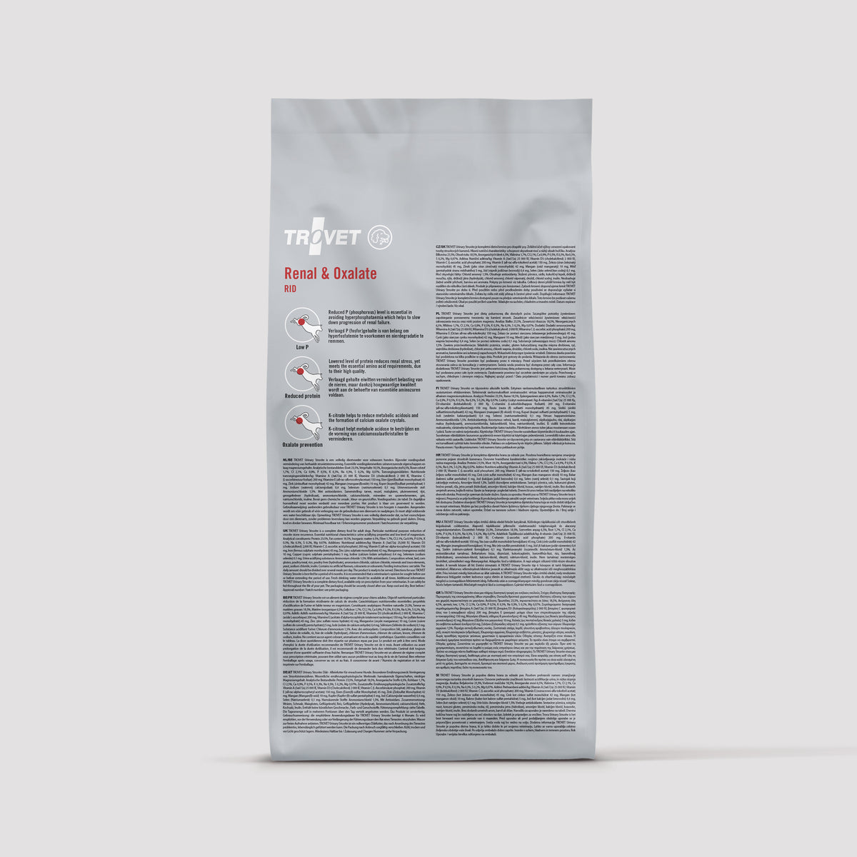 Renal & Oxalate - dog