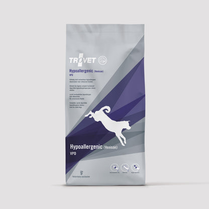 Bolsa de alimento Trovet Hipoalergénico Rich in Venison para perros