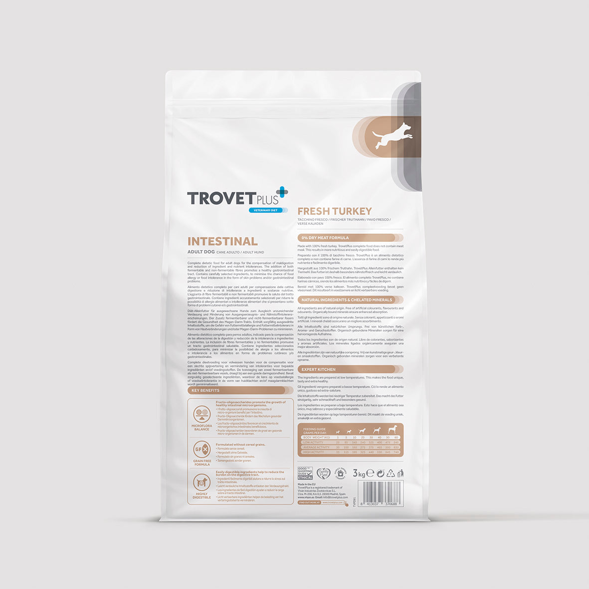 Intestinal - Fresh turkey - for dogs