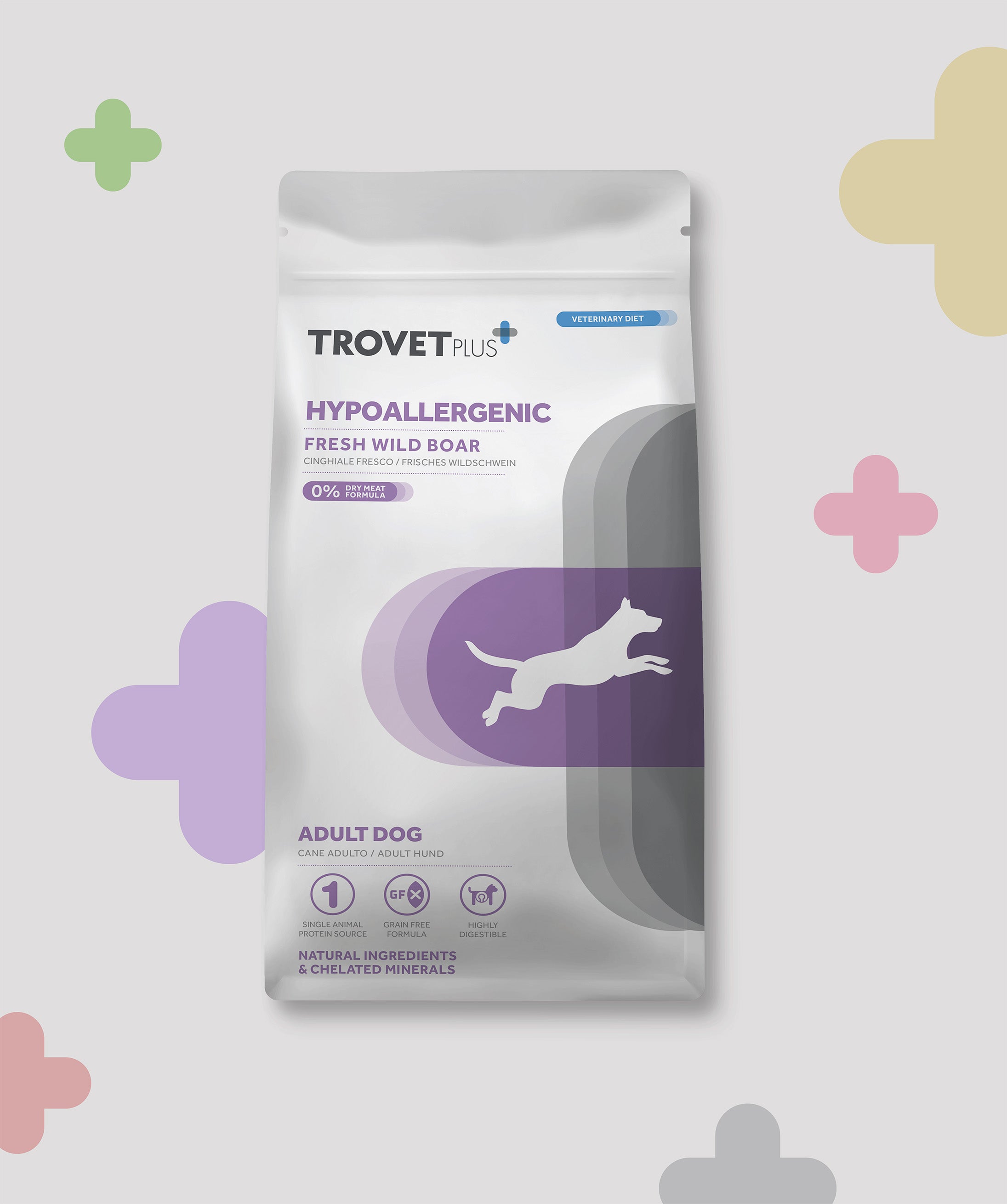 Hypoallergenic - Fresh wild boar - para perros