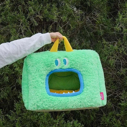 Green wawa monster
