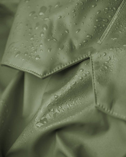 Green Dog Raincoat - chubasquero