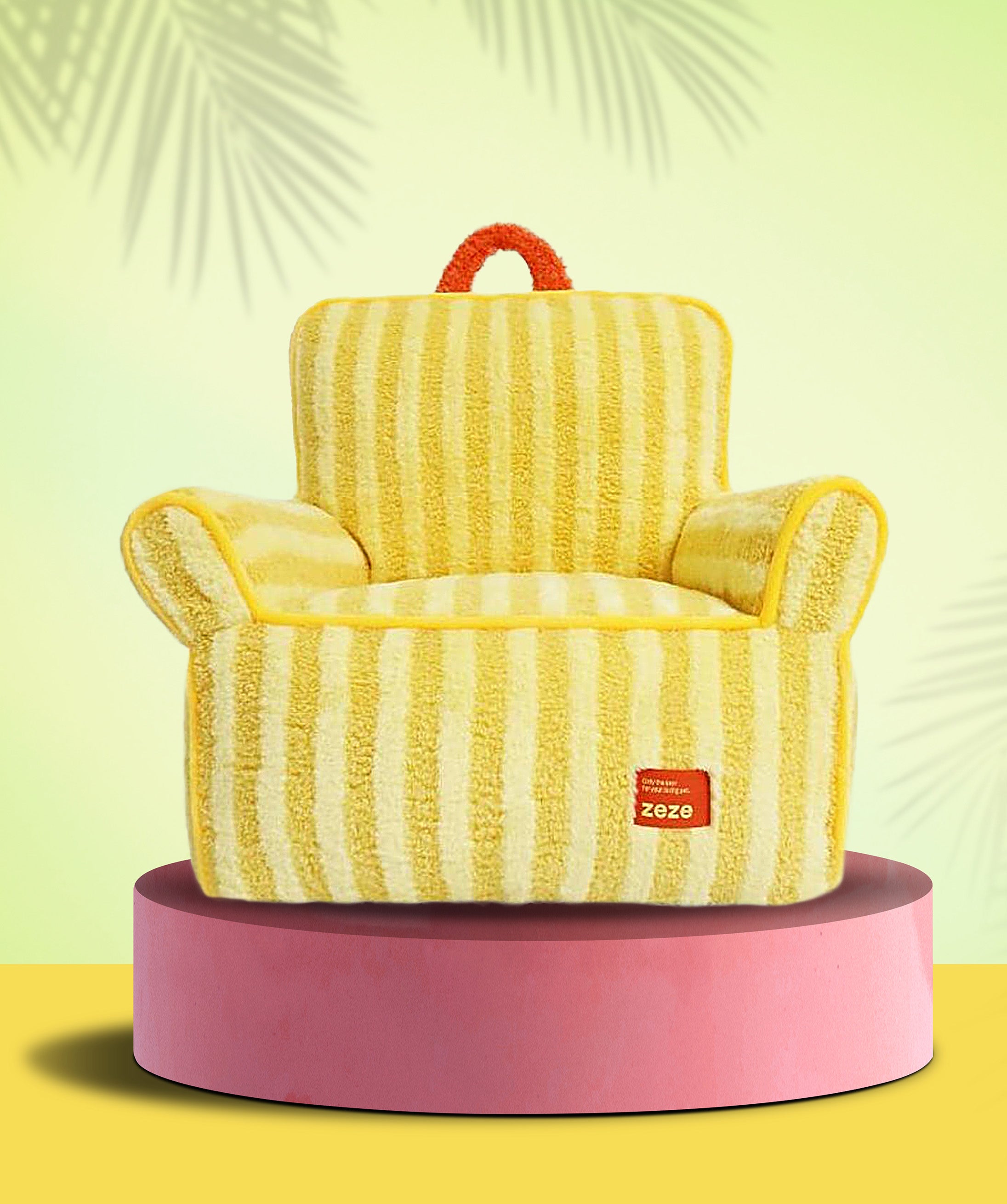 Sofa yellow stripes