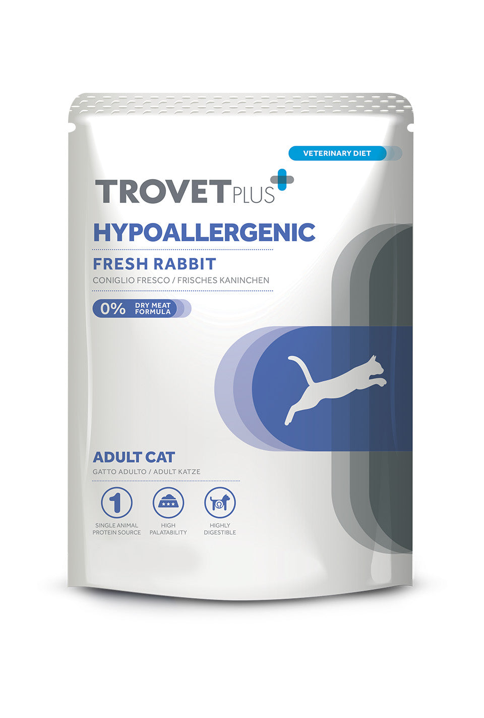 Hypoallergenic - Fresh rabbit - húmedo para gatos