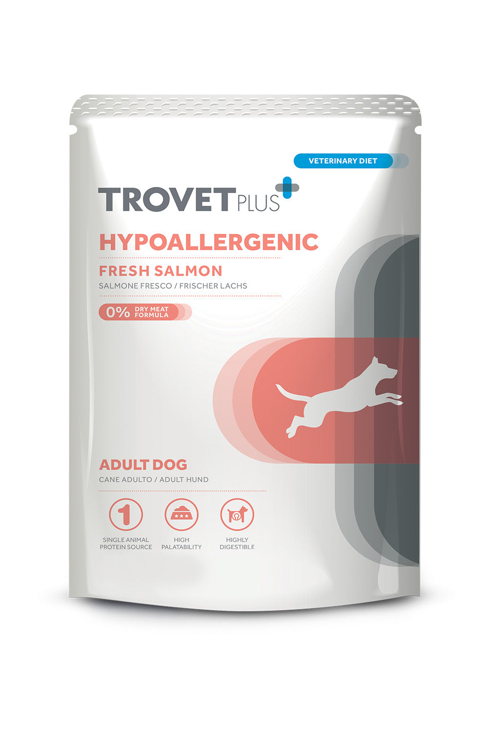 Hypoallergenic - Fresh salmon - wet for dogs