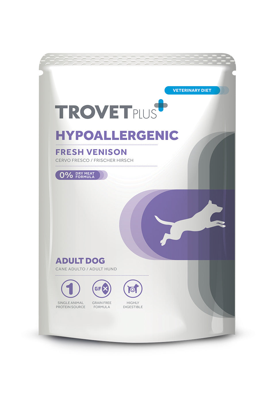 Hypoallergenic - Fresh venison - húmedo para perros