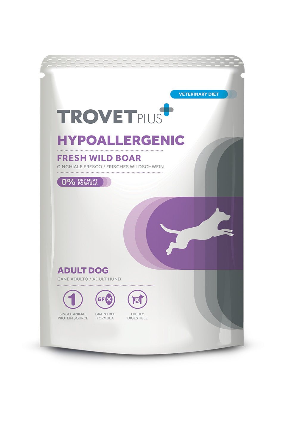 Hypoallergenic - Fresh wild boar - wet for dogs