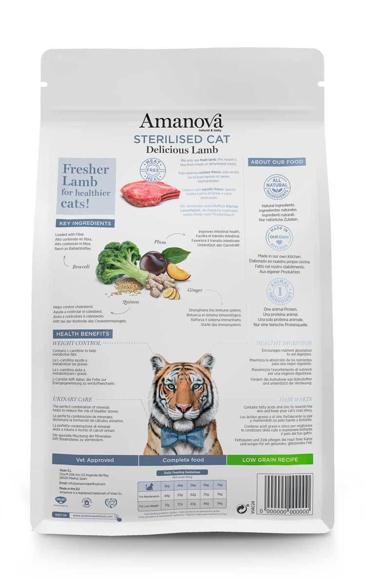 Sterilised Cat - Delicious lamb