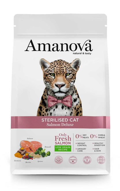 Sterilised Cat - Salmon Deluxe
