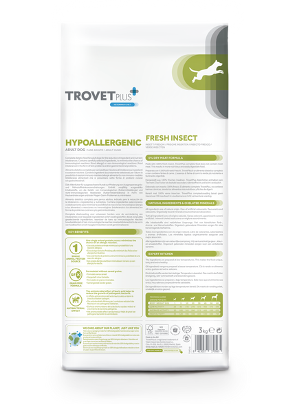Hypoallergenic - Fresh insect - para perros