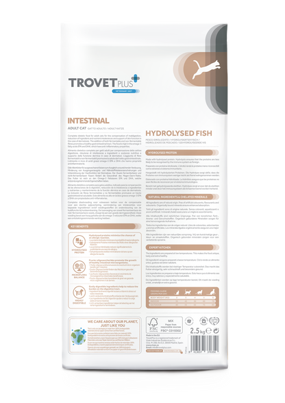 Intestinal - Hydrolised fish - Voor katten