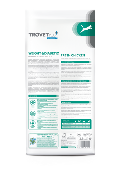 Weight & Diabetes - Erwachsene Katze